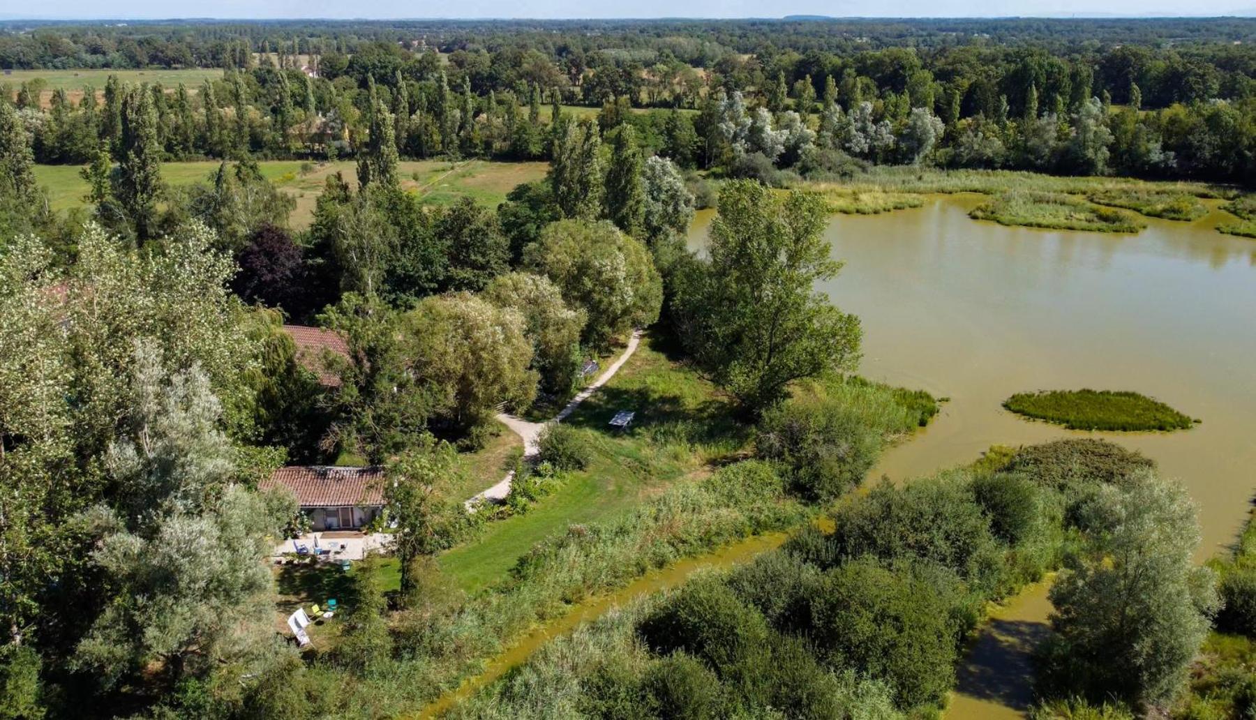 Espace Nature Studio Independant Proche Du Parc Des Oiseaux Sainte-Olive Kültér fotó